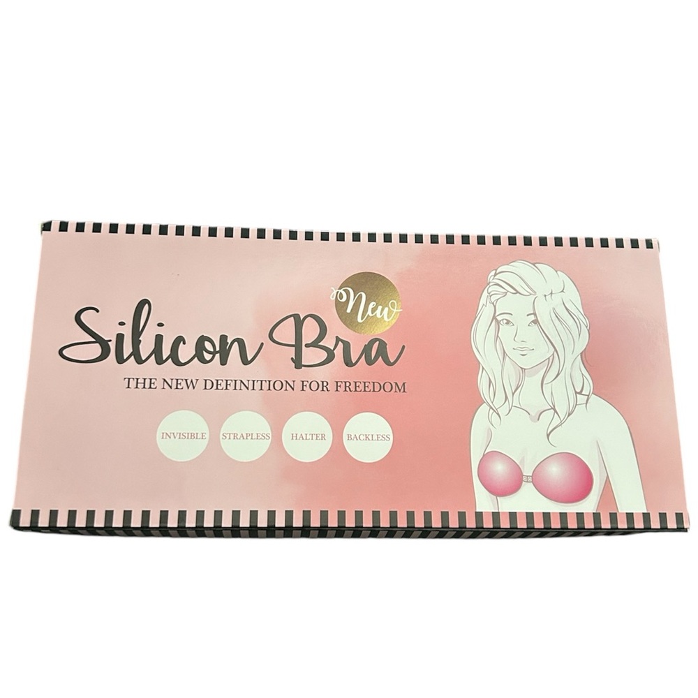 Neu Strapless & Backless Silicon Bra NWOT